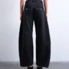 Jeans Tsemma a vita alta e vestibilità a botte