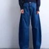 Jeans Tsemma a vita alta e vestibilità a botte