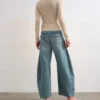 Jeans Tsemma a vita alta e vestibilità a botte