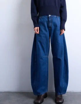 Jeans Tsemma a vita alta e vestibilità a botte