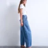 Jeans Tsemma a vita alta e vestibilità a botte