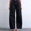 Jeans Tsemma a vita alta e vestibilità a botte