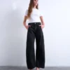 Jeans Tsemma a vita alta e vestibilità a botte