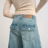 Jeans Tsemma a vita alta e vestibilità a botte