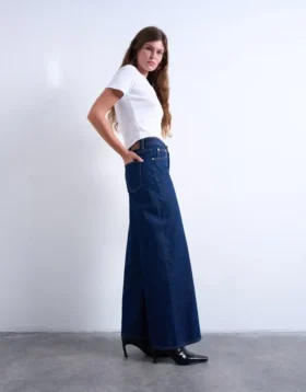 Jeans Tshorizon a vita media e gamba larga