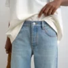 Jeans Tshorizon a vita media e gamba larga
