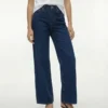 Jeans Tshorizon a vita media e gamba larga