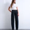 Jeans Tslowrie a vita bassa e vestibilità ampia