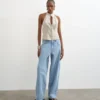 Jeans Tslowrie a vita bassa e vestibilità ampia