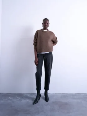 Jeans Tsmolly a vita alta con vestibilità “mom”