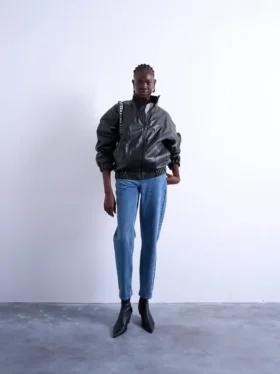 Jeans Tsoriginal a vita alta con vestibilità Mom