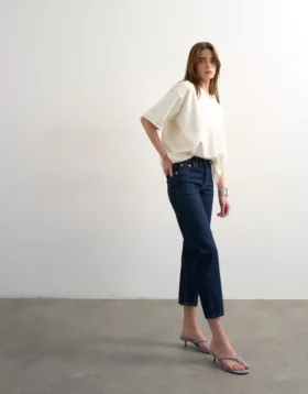 Jeans Tsrunway a vita media e vestibilità dritta