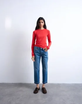 Jeans Tsrunway a vita media e vestibilità dritta