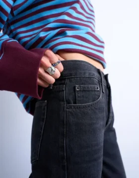 Jeans Tsrunway a vita media e vestibilità dritta