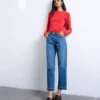 Jeans Tsrunway a vita media e vestibilità dritta