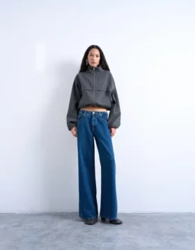 Jeans Tssofie a vita bassa e vestibilità regolare