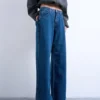 Jeans Tssofie a vita bassa e vestibilità regolare