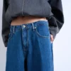 Jeans Tssofie a vita bassa e vestibilità regolare