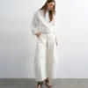 Jeans Tstilda a vita media con taglio Barrel