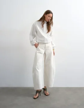 Jeans Tstilda a vita media con taglio Barrel