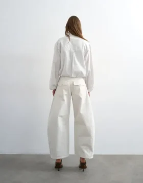 Jeans Tstilda a vita media con taglio Barrel