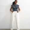 Jeans Tstilde a vita bassa e vestibilità boyfriend