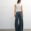 Jeans Tsvea a vita alta e vestibilità Barrel