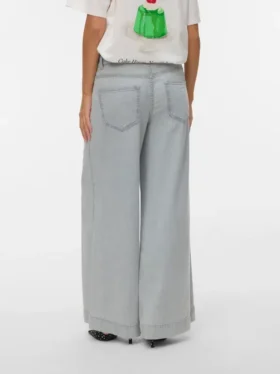 Jeans Vmaisa a vita media e gamba larga