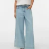 Jeans Vmaisa a vita media e gamba larga