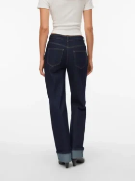 Jeans Vmallison a vita media e vestibilità dritta