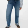 Jeans Vmallison a vita media e vestibilità dritta