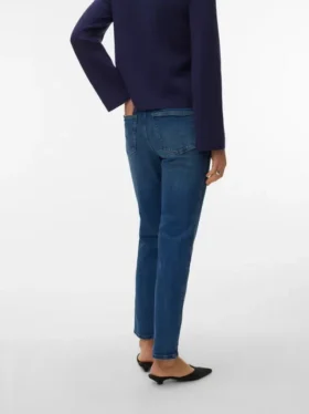 Jeans Vmamara a vita media e vestibilità dritta