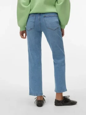 Jeans Vmamara a vita media e vestibilità dritta
