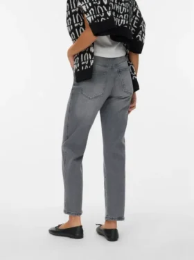 Jeans Vmamara a vita media e vestibilità dritta