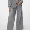 Jeans Vmannet a vita media e gamba larga