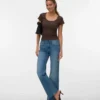 Jeans Vmasta a vita bassa e taglio bootcut