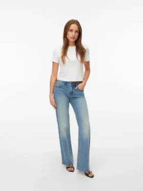 Jeans Vmasta a vita bassa e taglio bootcut