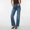 Jeans Vmasta a vita bassa e taglio bootcut