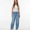 Jeans Vmbillie a vita alta e vestibilità a botte