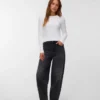 Jeans Vmbillie a vita alta e vestibilità a botte