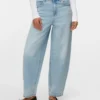 Jeans Vmbillie a vita alta e vestibilità a botte