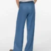 Jeans Vmbree a vita alta e gamba larga