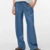 Jeans Vmbree a vita alta e gamba larga