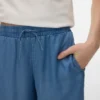 Jeans Vmbree a vita alta e gamba larga