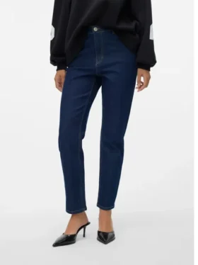 Jeans Vmbrenda a vita alta con taglio Mom