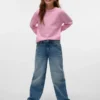 Jeans Vmbrook a vita media e vestibilità ampia