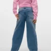 Jeans Vmbrook a vita media e vestibilità ampia