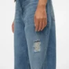 Jeans Vmbrooklyn a vita media e vestibilità ampia