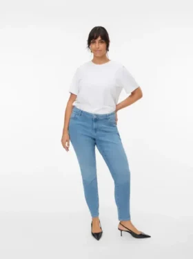 Jeans Vmcelly a vita media e vestibilità skinny