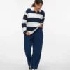 Jeans Vmcestelle a vita alta e vestibilità a botte